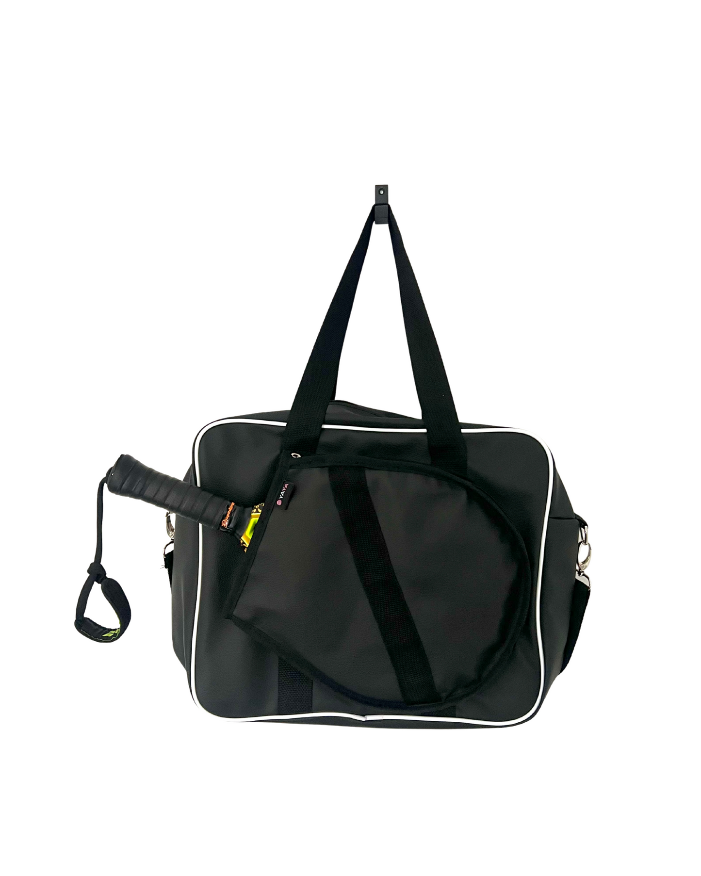 Luxe Racquet Bag 2.0 - Black & White