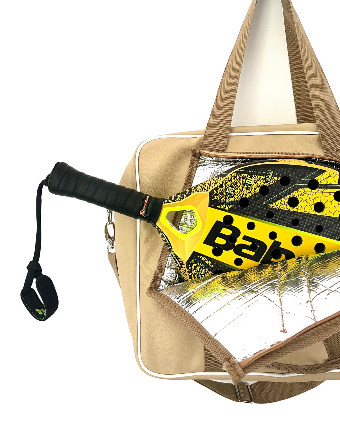 Luxe Racquet Bag 2.0 - Beige